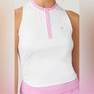 FILA 30 Love Tie Up Racerback Tank Size M